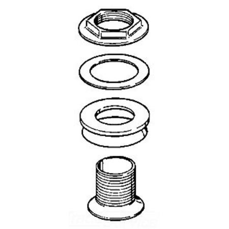 KOHLER Urinal Spud Assy, 3/4 18774